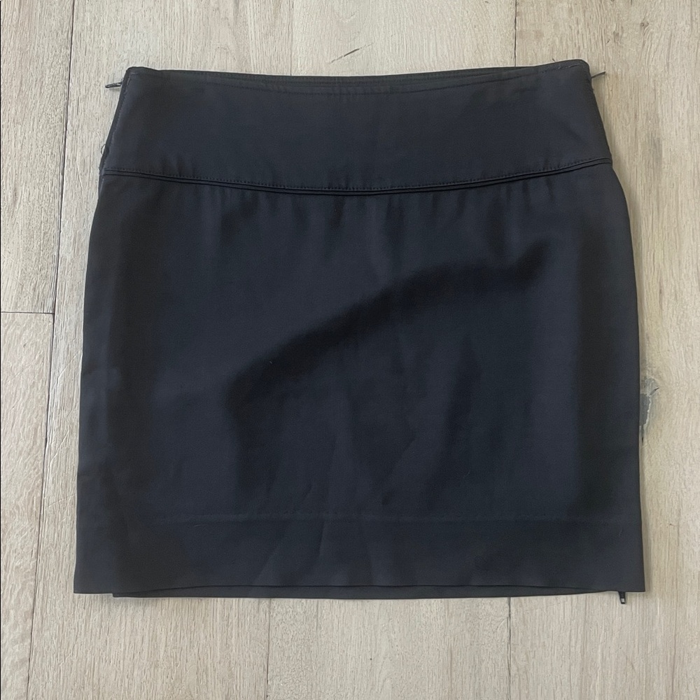 Elizabeth and James Vintage Double Zipper Mini Skirt Size 4 Y2K 2000s